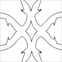 Decorative Border Outline clip art