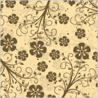 Decorative Floral Pattern Vector