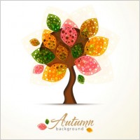 delicate leaf pattern 01 vector