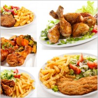 delicious fried chicken fries highdefinition picture 5p