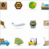 Delivery Icon Vector Set