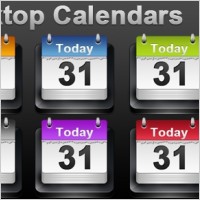 El calendario de escritorio los iconos de Icon Pack