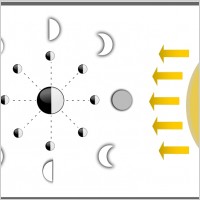 Diagram of Moon faces