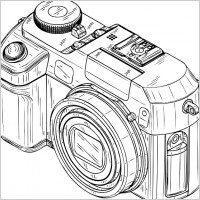 Digital Camera clip art