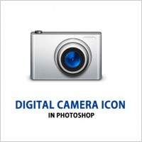 Digital Camera Icon PSD
