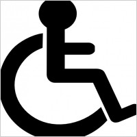 Disability Sign clip art