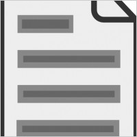Document Icon clip art