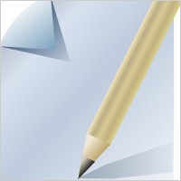 Document Paper Pencil clip art