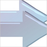 Double Right Forward Arrows clip art