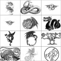 dragon brush