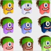 Dreadhead Creatures Icons icons pack