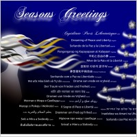 Dreaming of Peace and Liberty Greeting Card