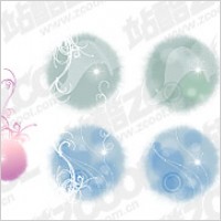 Dreams in the ink pattern vector material-1