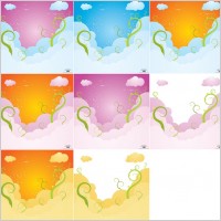 Dreamy Sky Vector