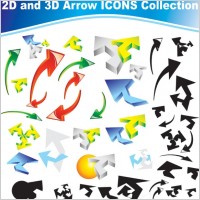 dynamic arrow icon vector