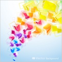 dynamic brilliant 3d stereo effects figure 01 vector