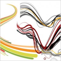 dynamic lines of the vector