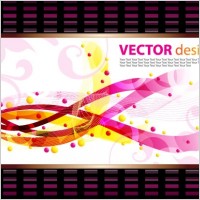 dynamic pattern background 05 vector