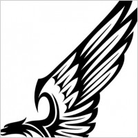 Eagle Totem Vector