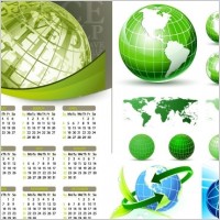 EARTH THEME VECTOR