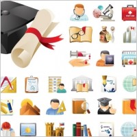 Education & Science 45 Icons Sets