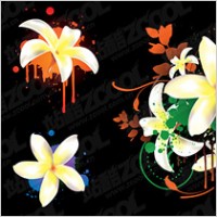 Eggs and ink spent vector material