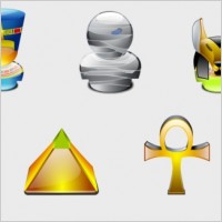 Egypt Lumina Style icons pack