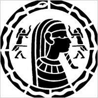 Egyptian Mosaic Vector