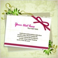 elegant design elements of collage card vector 4