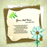 elegant design elements of collage vector background 3