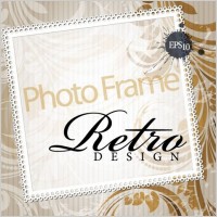 elegant design of the text box decorative shading pattern vector 3
