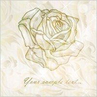 elegant rose pattern background 03 vector