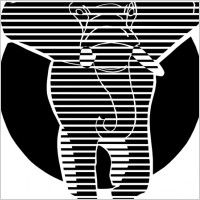 Elephant Symbol clip art
