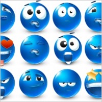 Emoticons 40 smilies Icons icons pack