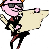 Engineer Cartoon Plans Site clip art