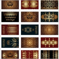 european border pattern vector