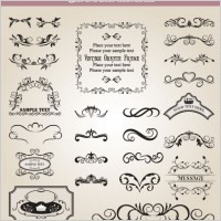 european classic lace pattern 01 vector
