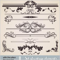 european classic lace pattern 02 vector