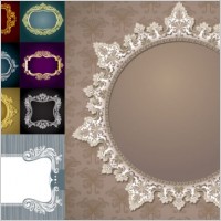 european classical pattern vector
