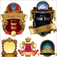 european fine label vector
