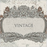 european gorgeous retro lace vector 2