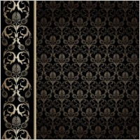 european gorgeous wallpaper background pattern vector