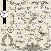 european pattern 03 vector