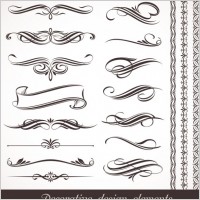 european pattern border 02 vector