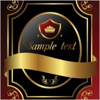 european pattern bottle affixed 02 vector