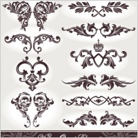 european pattern patterns 05 vector