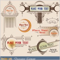 european patterns graphics 01 vector