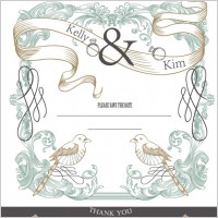 europeanstyle lace border 02 vector