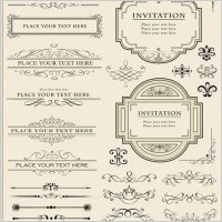 europeanstyle lace pattern 01 vector