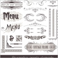 europeanstyle lace pattern 02 vector